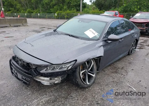 2018 Honda Accord Sport из США, поврежденный, VIN 1HGCV1F34JA218803